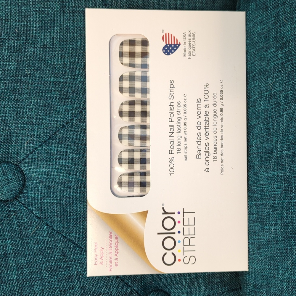 Color Street Plaid About You overlay